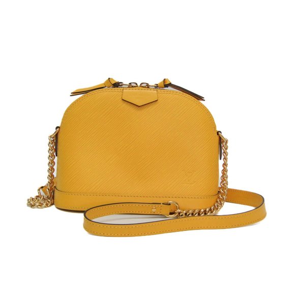 Louis Vuitton Epi Alma MINI M53119 Women's Shoulder Bag Citron,Yellow - Picture 1 of 10